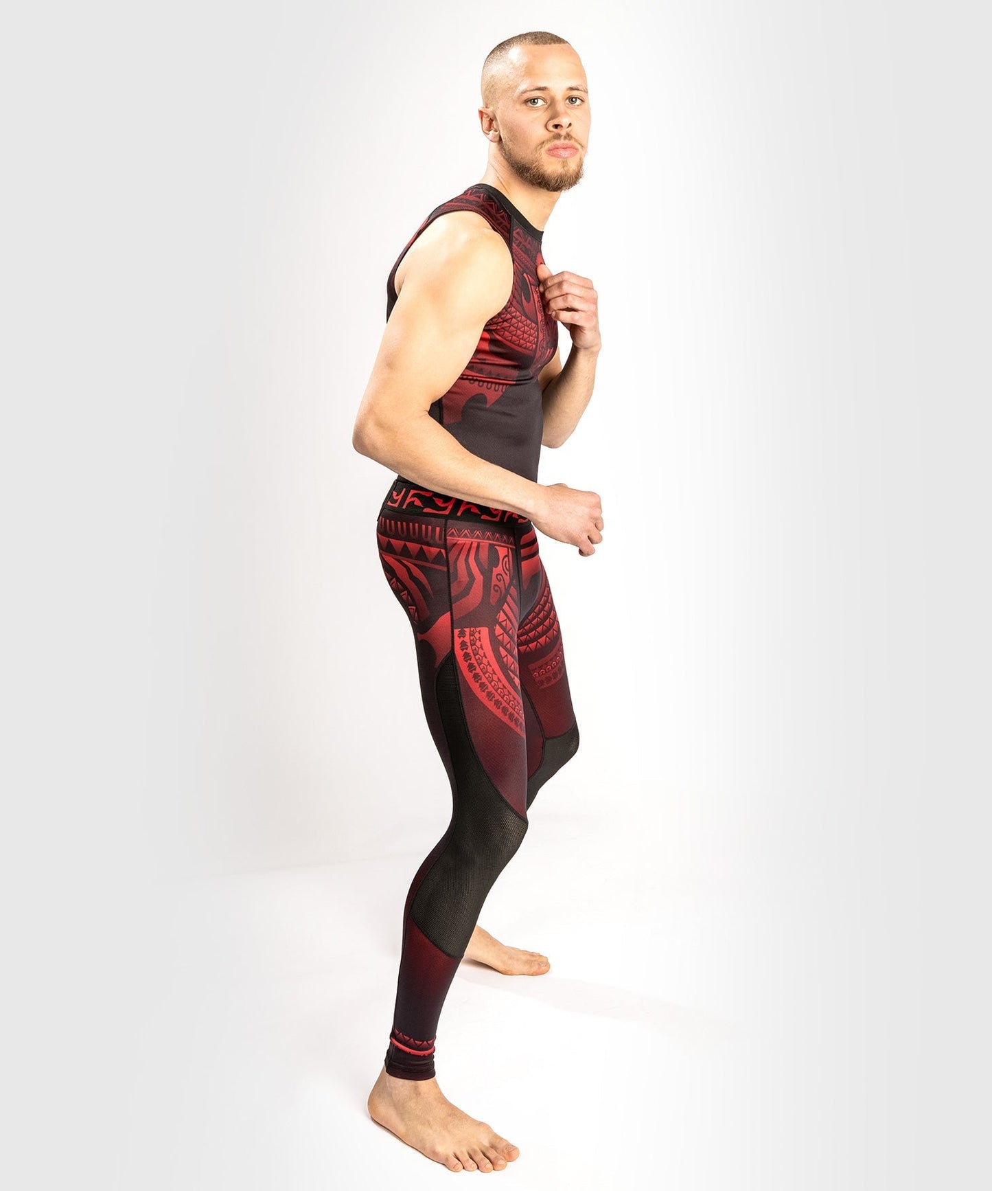 Venum Nakahi Spats - Black/Red