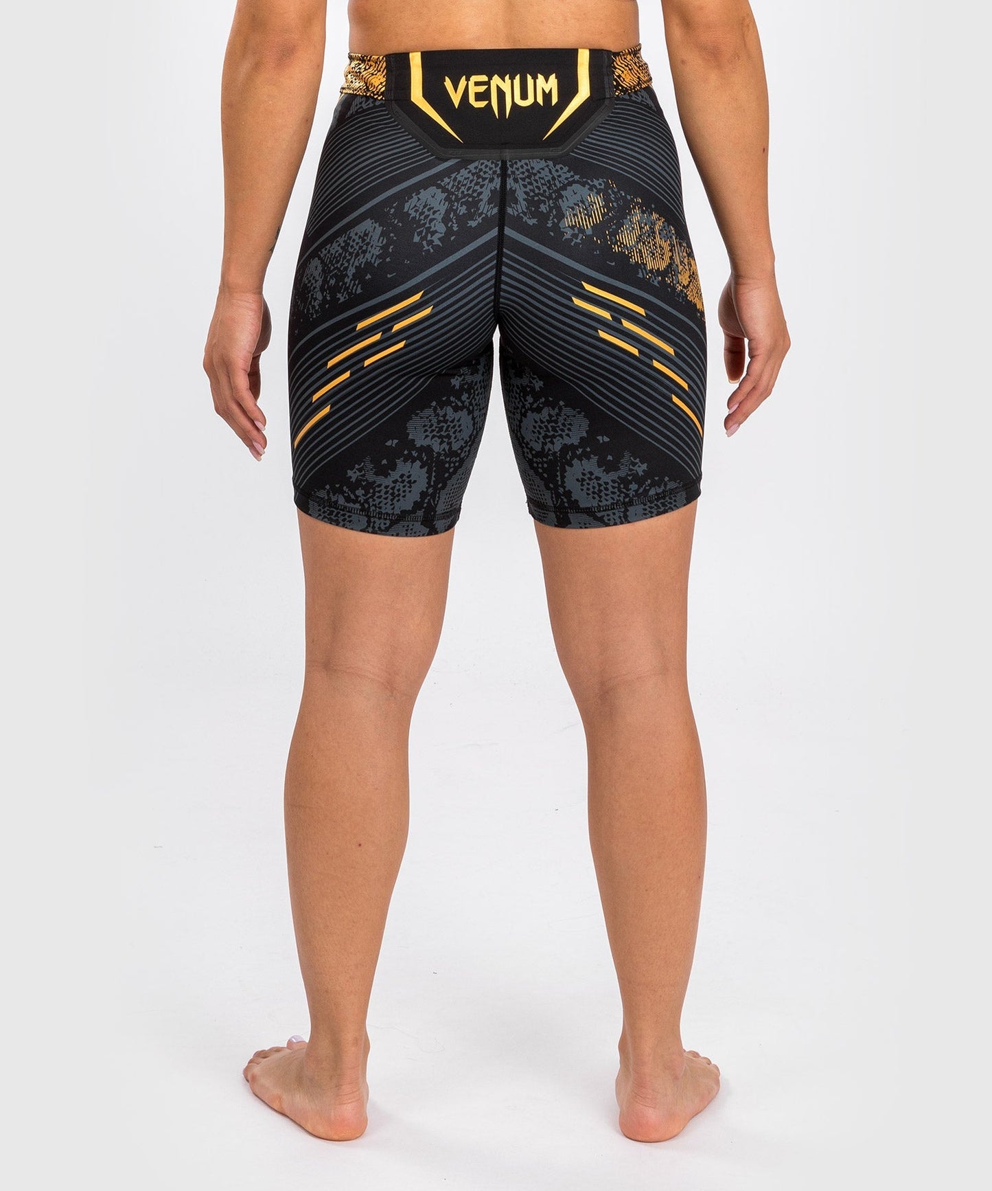 UFC Adrenaline by Venum Personalized Authentic Fight Night Women’s Vale Tudo Short - Long Fit - Champion