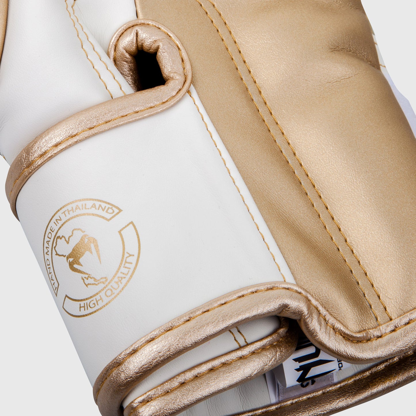 Venum Elite Boxing Gloves - White/Gold