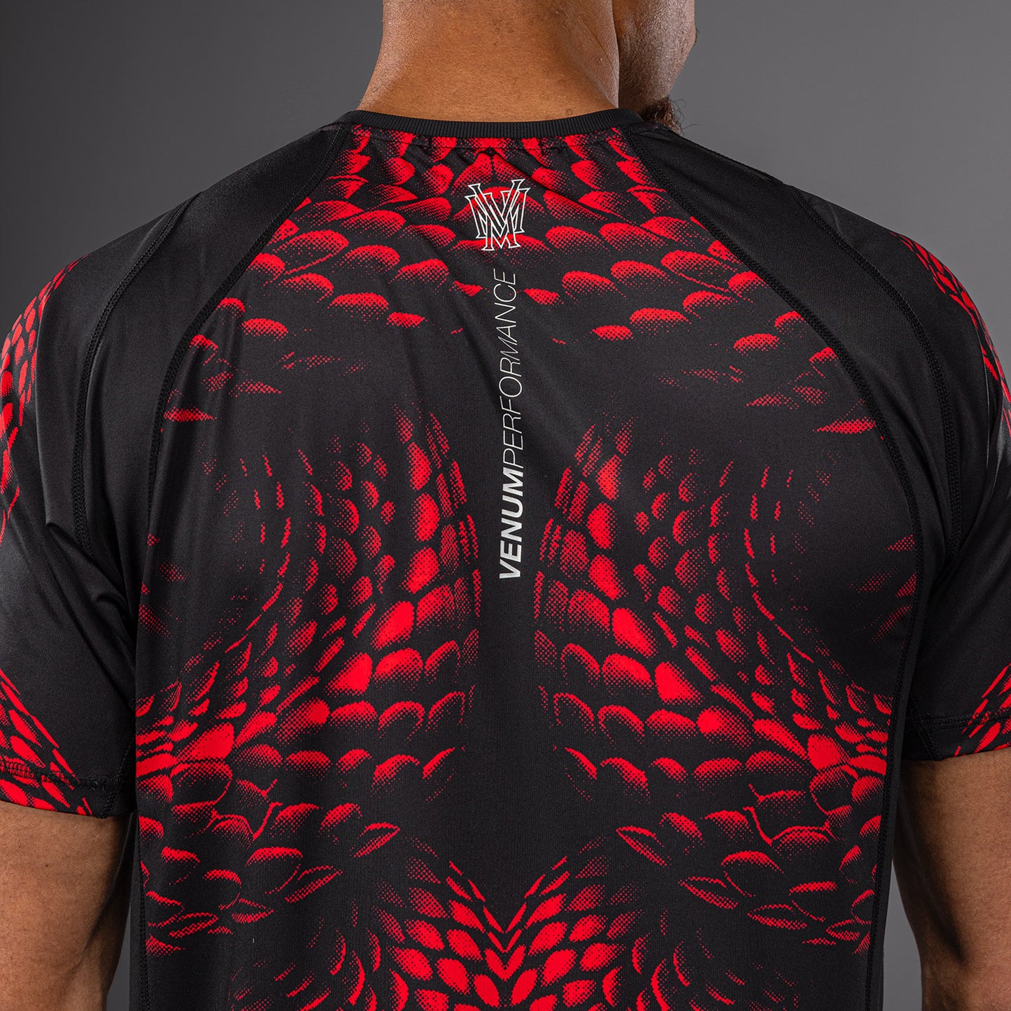 Venum Matupa Dry Tech T-Shirt - Black/Red/Silver