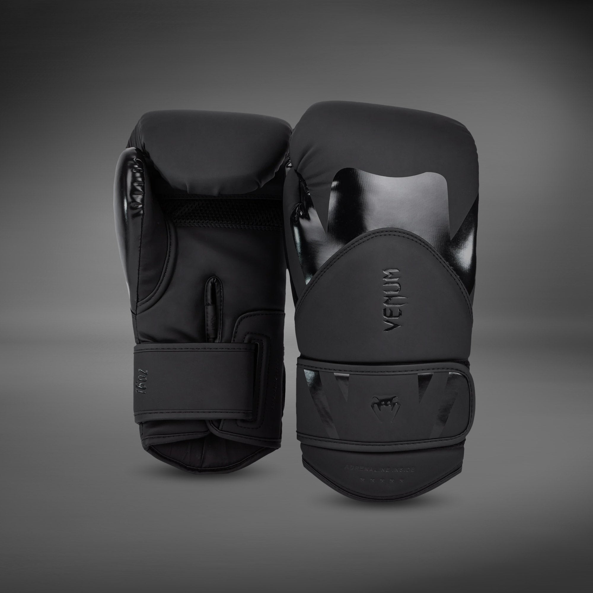Venum Challenger 4.0 Boxing Gloves - Black/Black - Venum