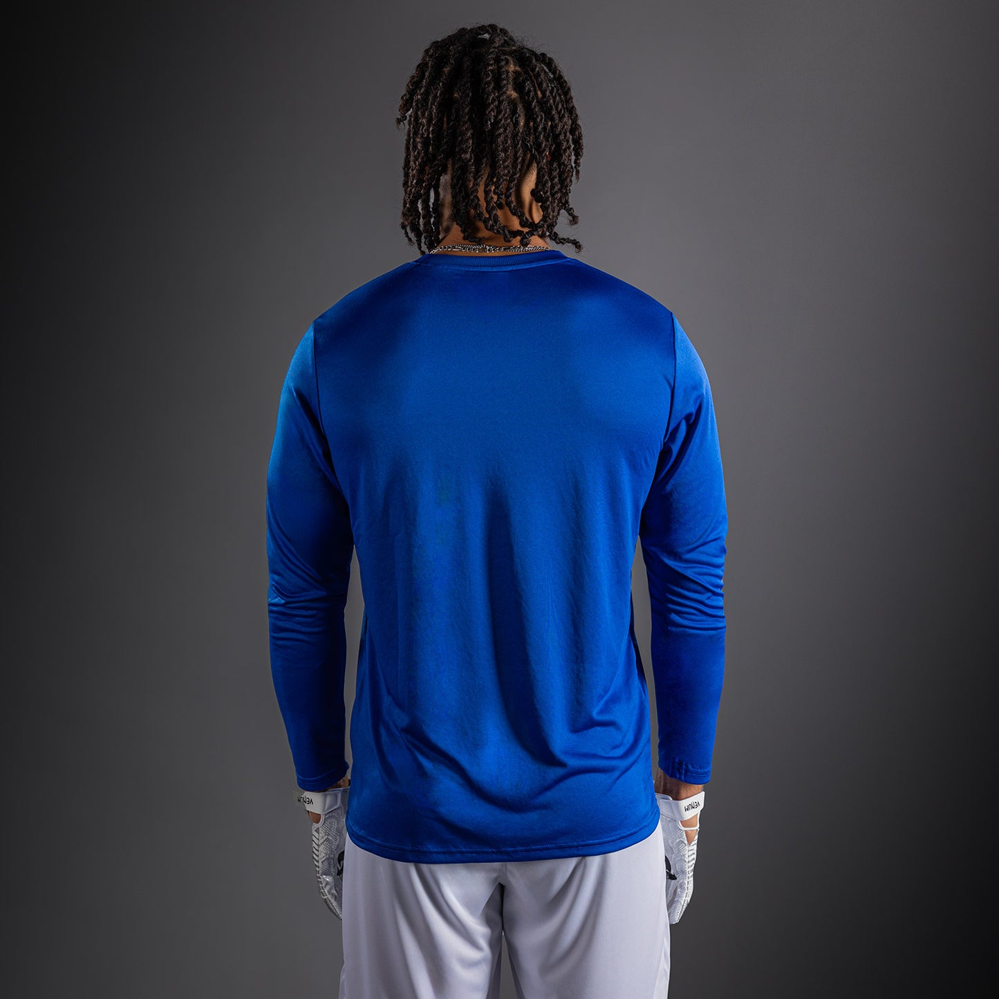 Venum Lineup Performance Long Sleeve T-Shirt Royal - Blue/White