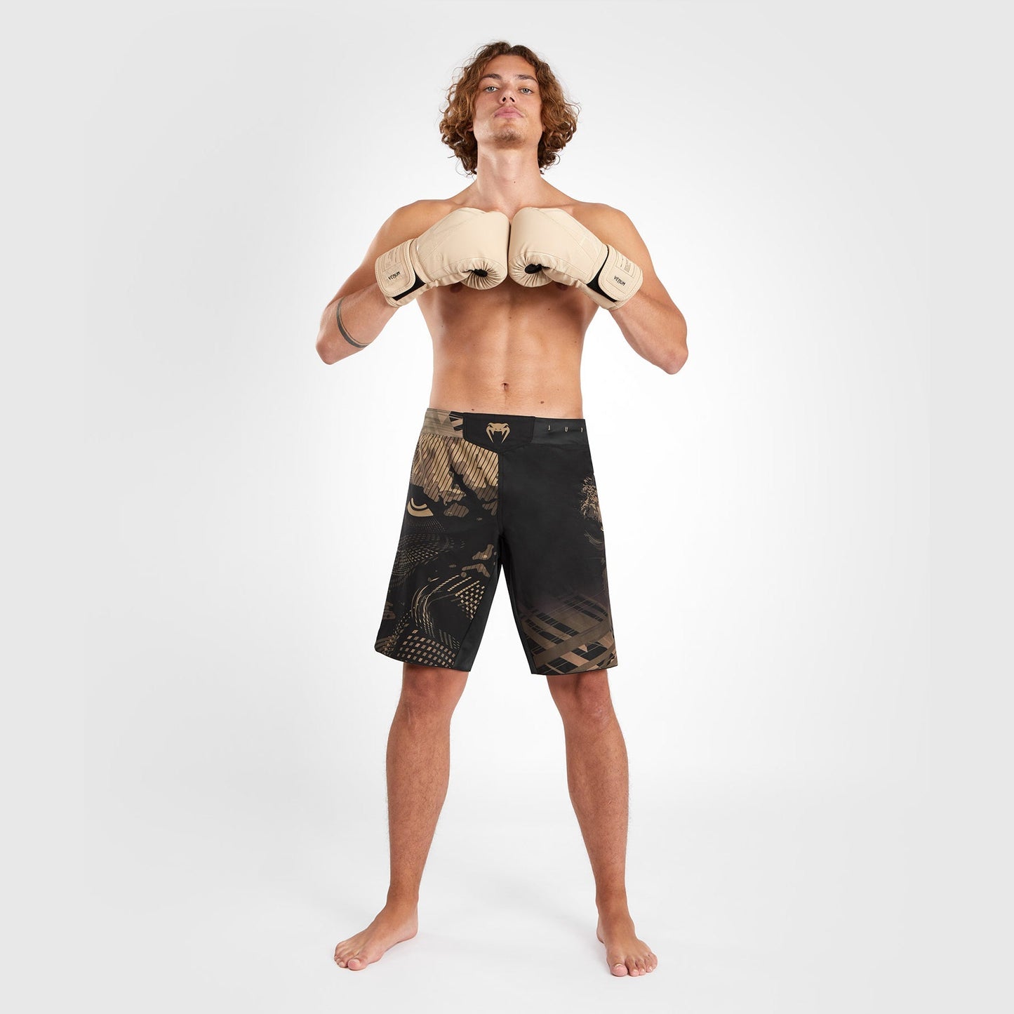 Venum Gorilla Jungle Fightshort - Black/Sand