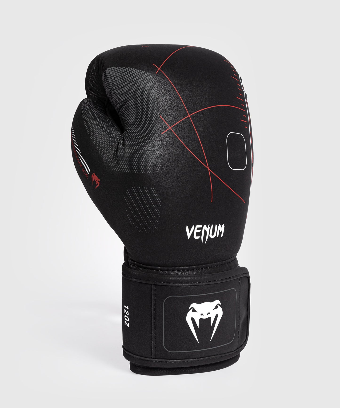 Venum Tactical XT Boxing Gloves - Black/Fire Red