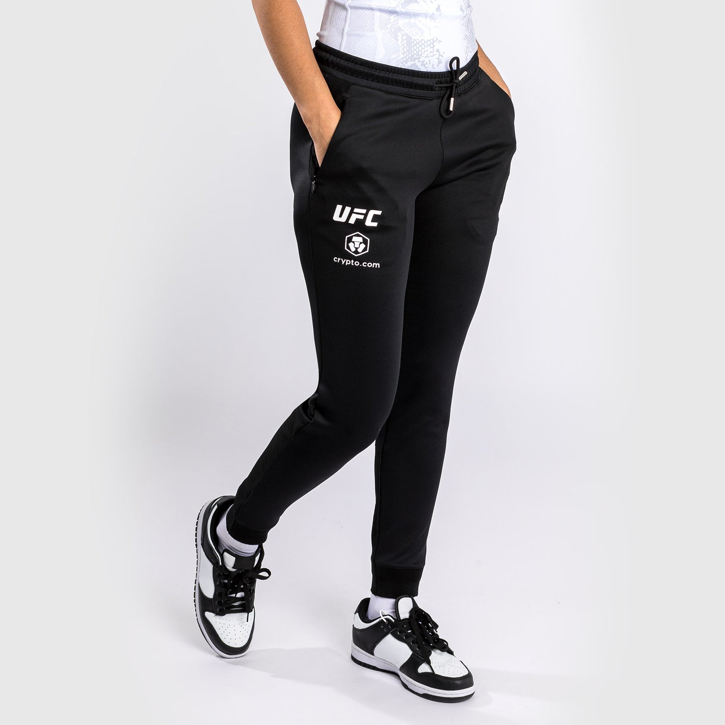 UFC Adrenaline by Venum Authentic Fight Night Women’s Walkout Pant - Black