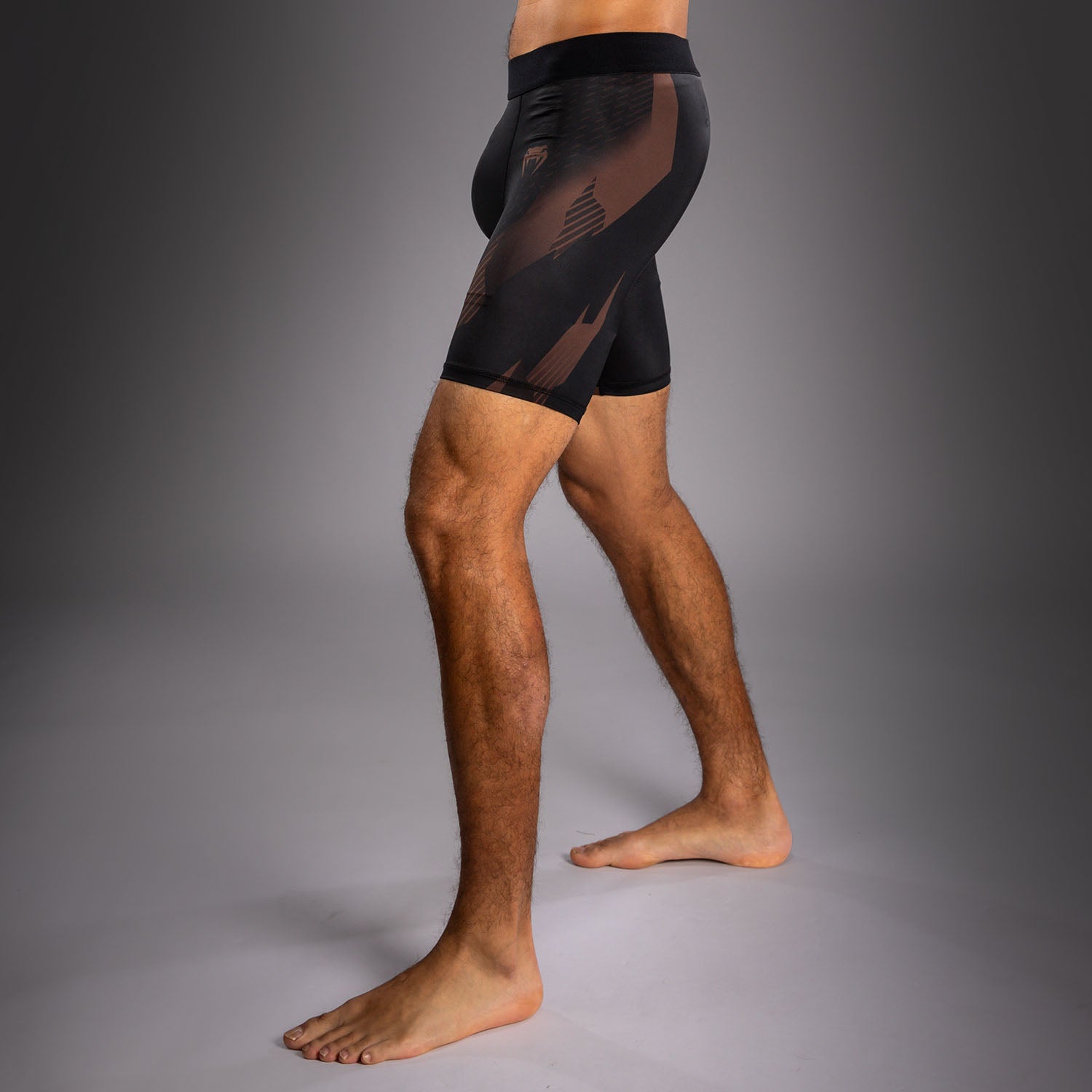 Venum No-Gi 6.0 Vale Tudo Shorts - Black/Brown  product-type_Compression shorts Venum
