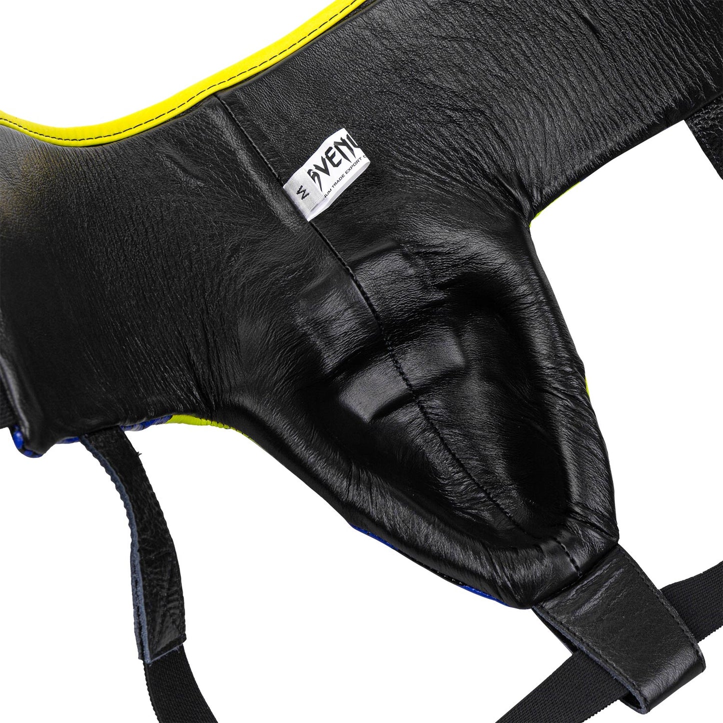 Venum Pro Boxing Protective Cup Loma Edition - Velcro - Blue/Yellow