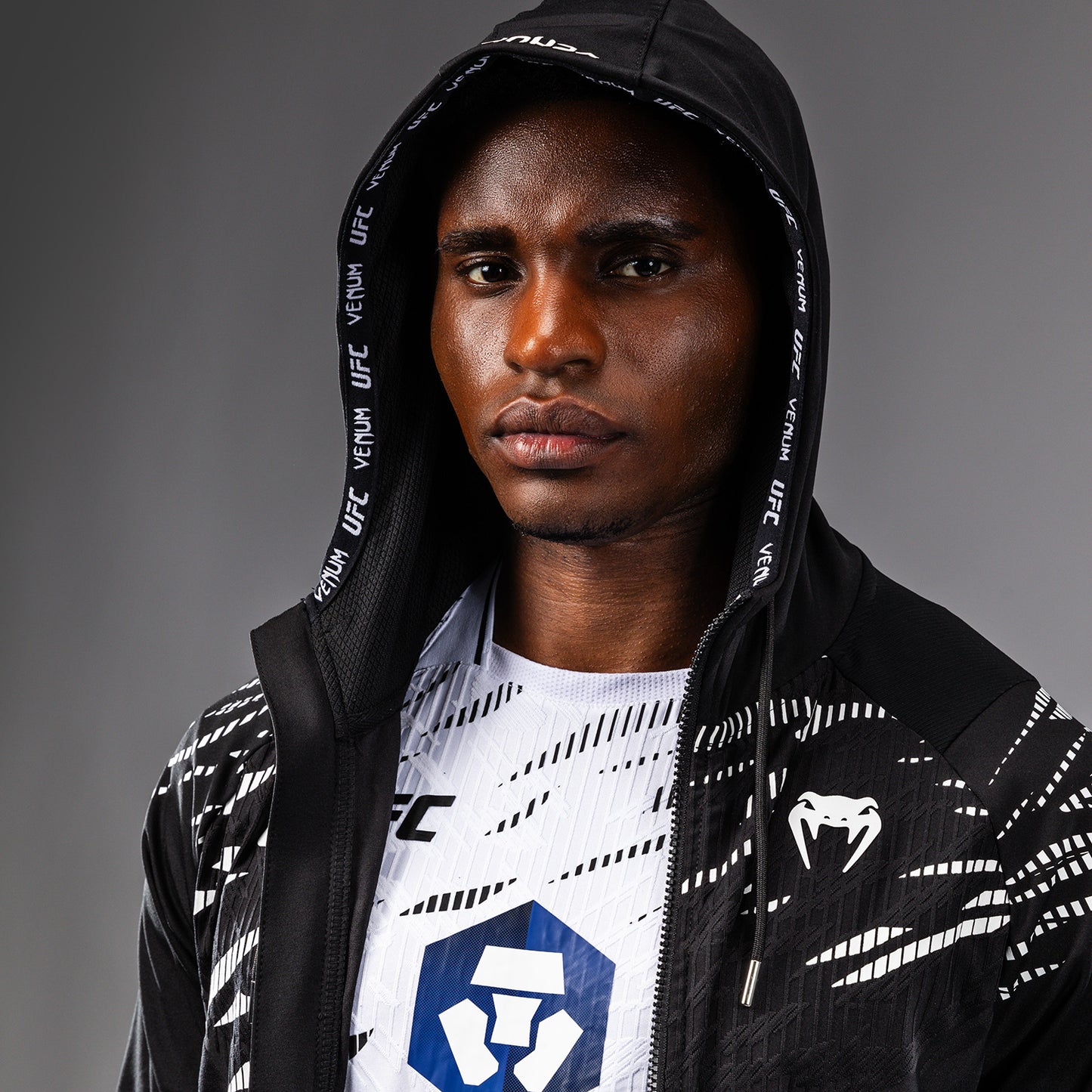 UFC Fusion by Venum Authentic Fight Night Men’s Walkout Hoodie - Black