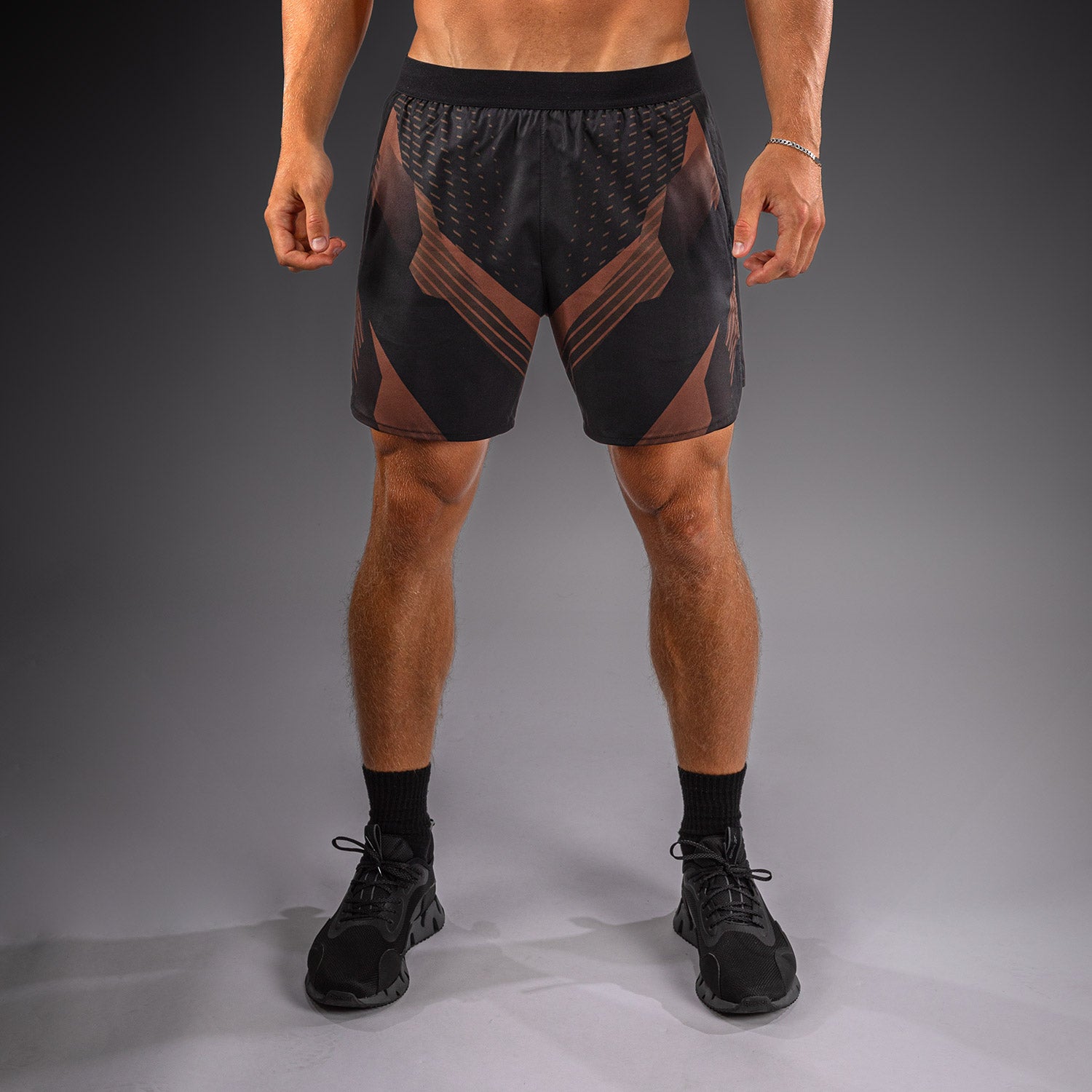 Venum No-Gi 6.0 Training Shorts - Black/Brown  product-type_Training shorts Venum