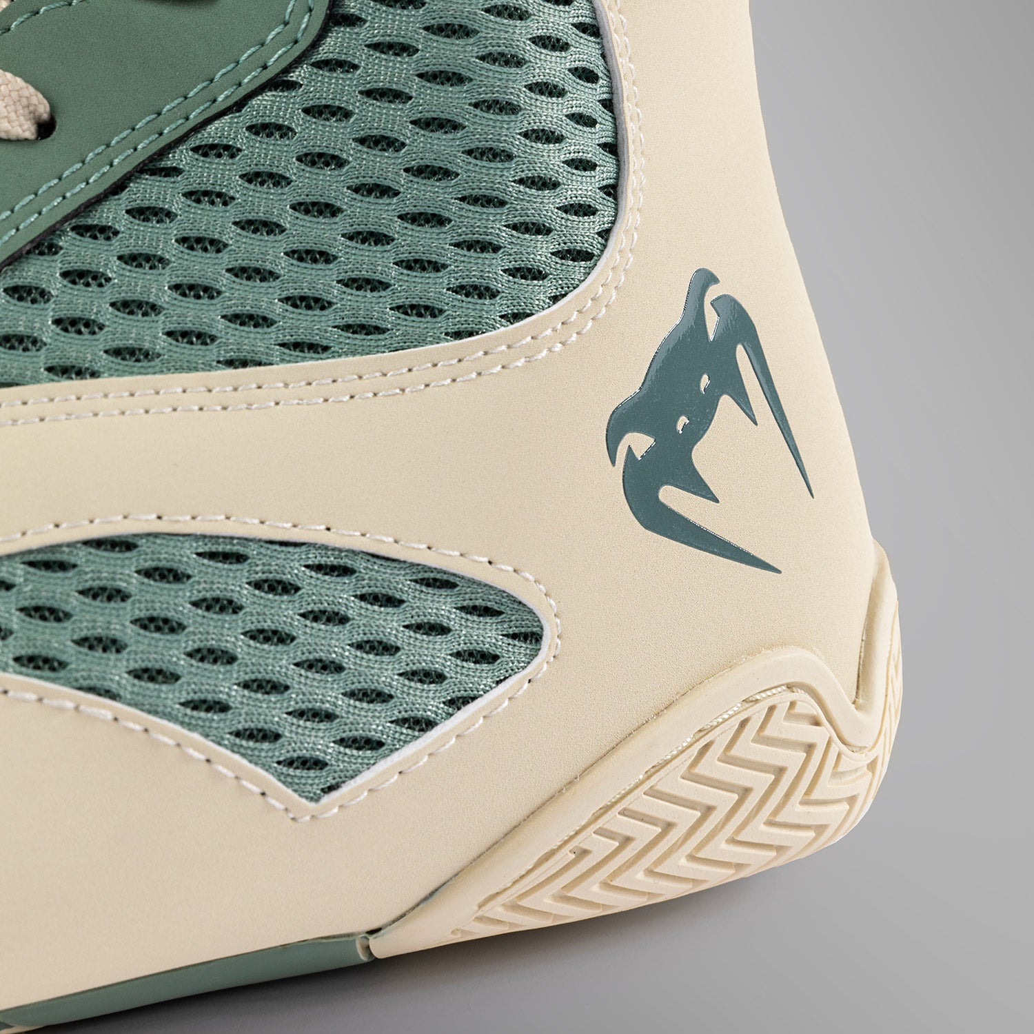 Venum Contender Boxing Shoes - Aqua Green/Ivory - Venum