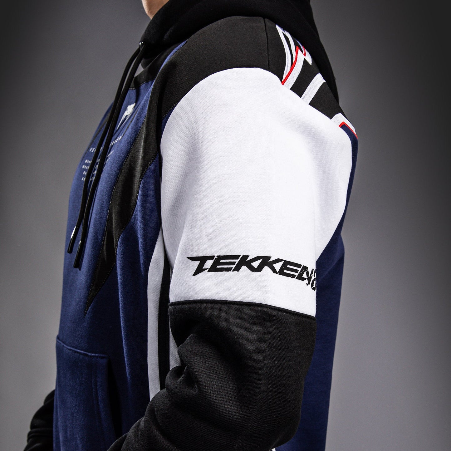 Venum x TEKKEN 8 - Jin Kazama Hoodie - Blue/Black/White