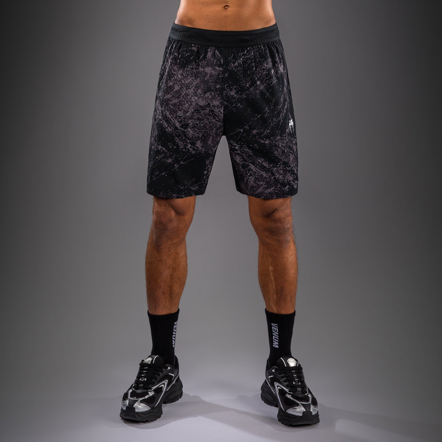 Venum Rage & Workout Training Shorts - Black/Grey  product-type_Training shorts Venum