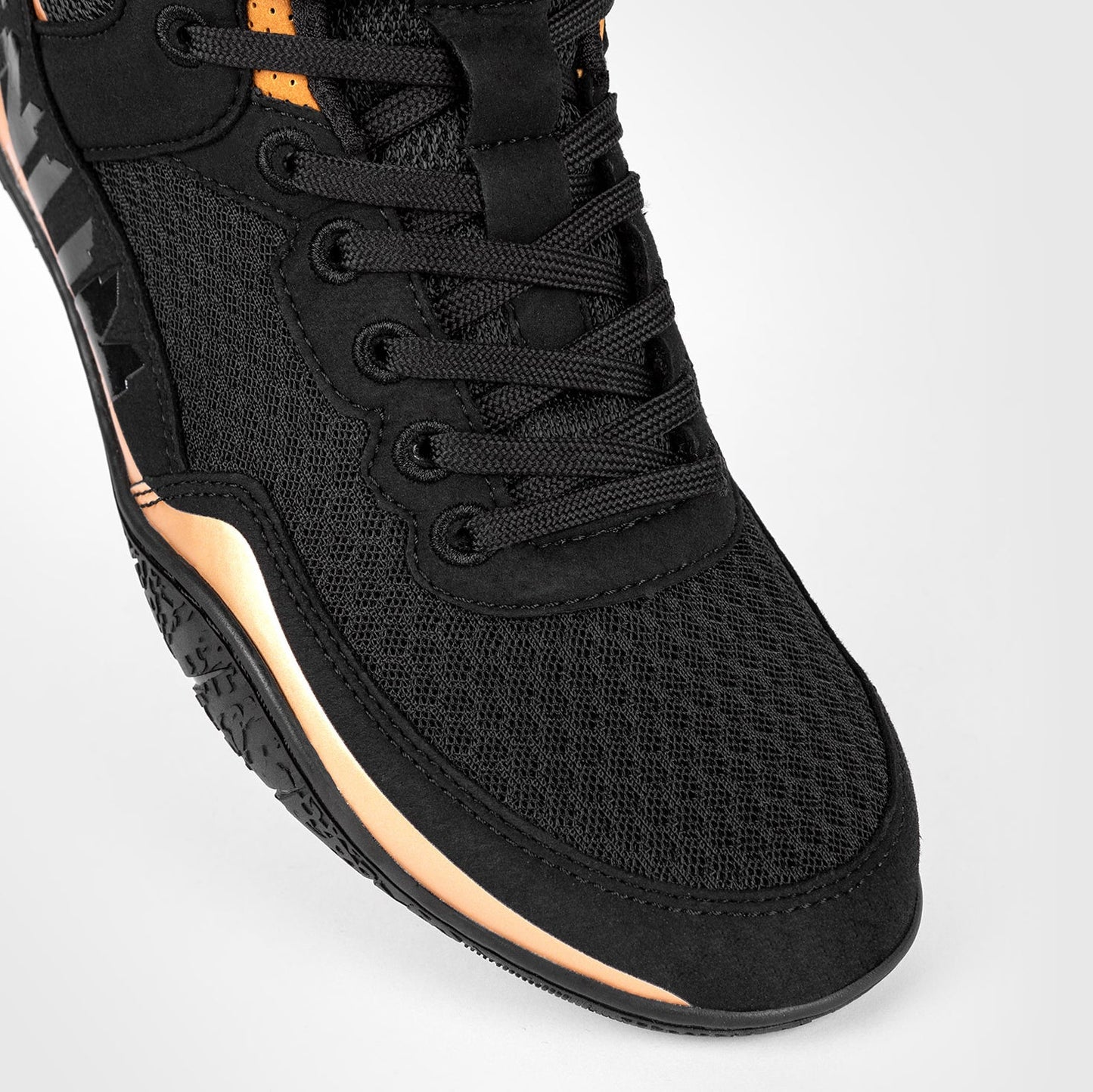 Venum Elite Wrestling Shoes - Black/Bronze