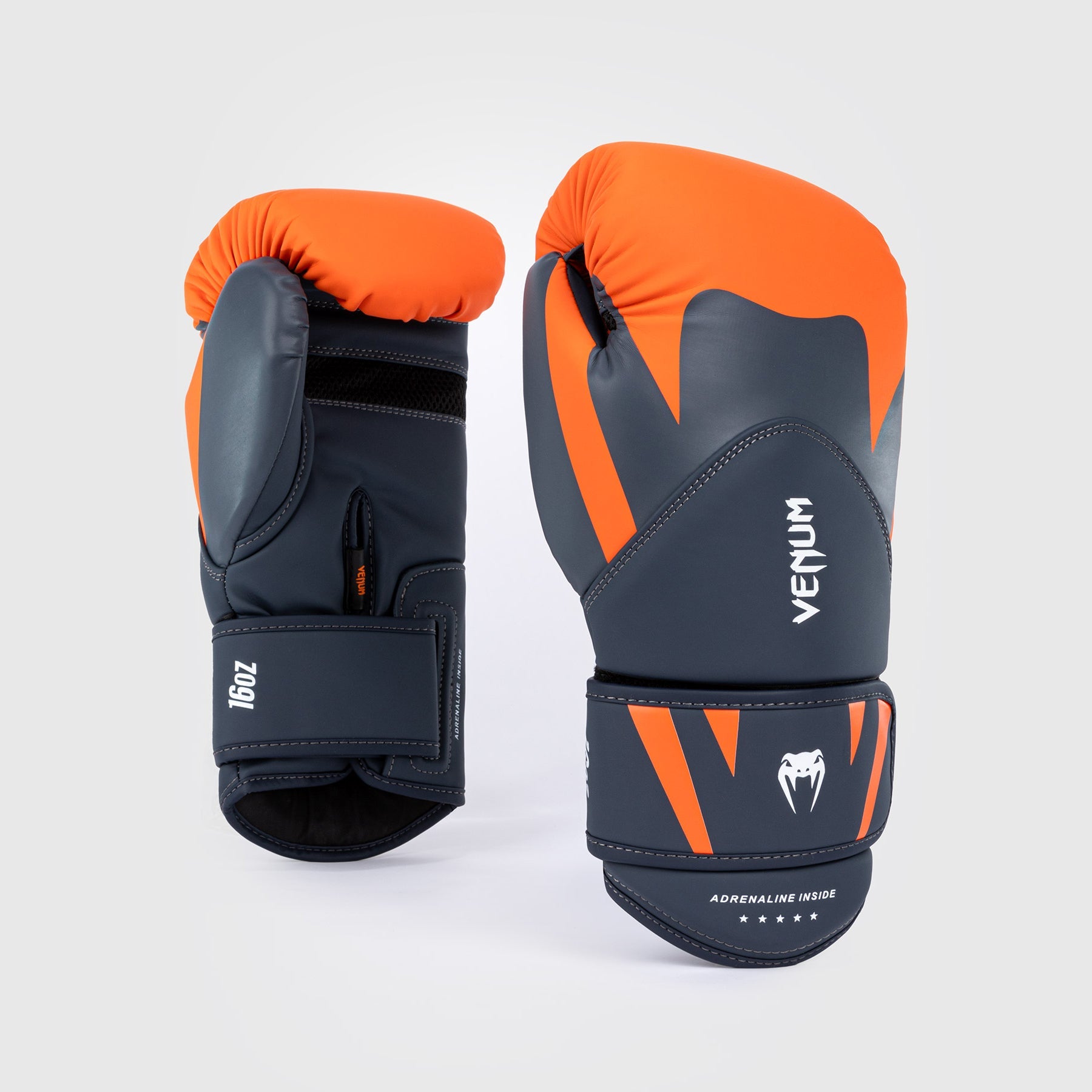Venum Challenger 4.0 Boxing Gloves - Orange/Navy Blue - Venum