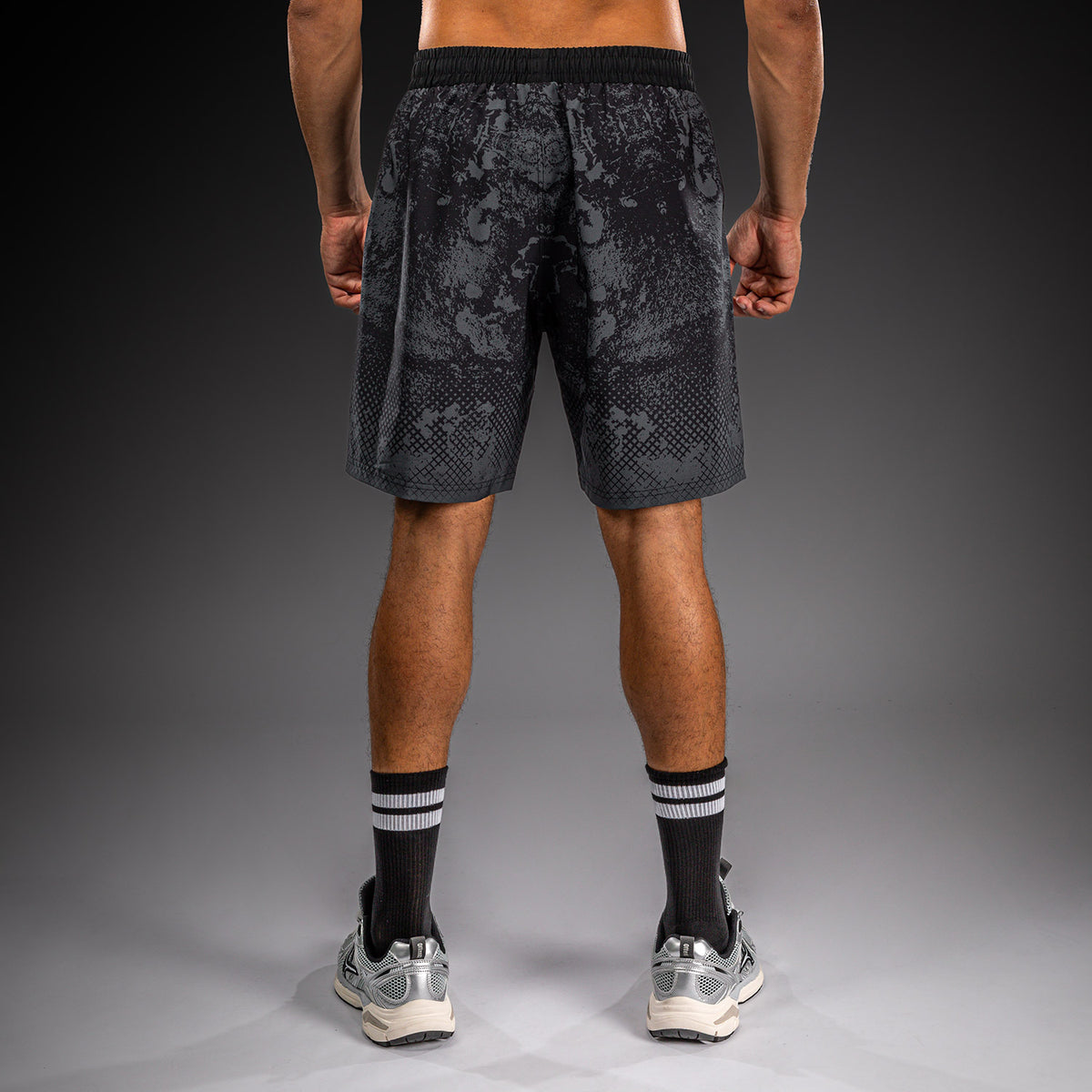 Venum x Batman Training Shorts - Black/Grey/White