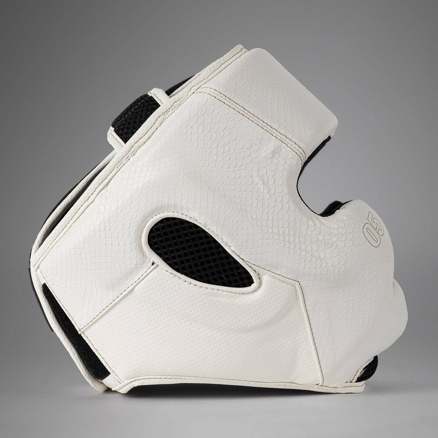 Venum Impact Evo Scales Headgear - Ivory