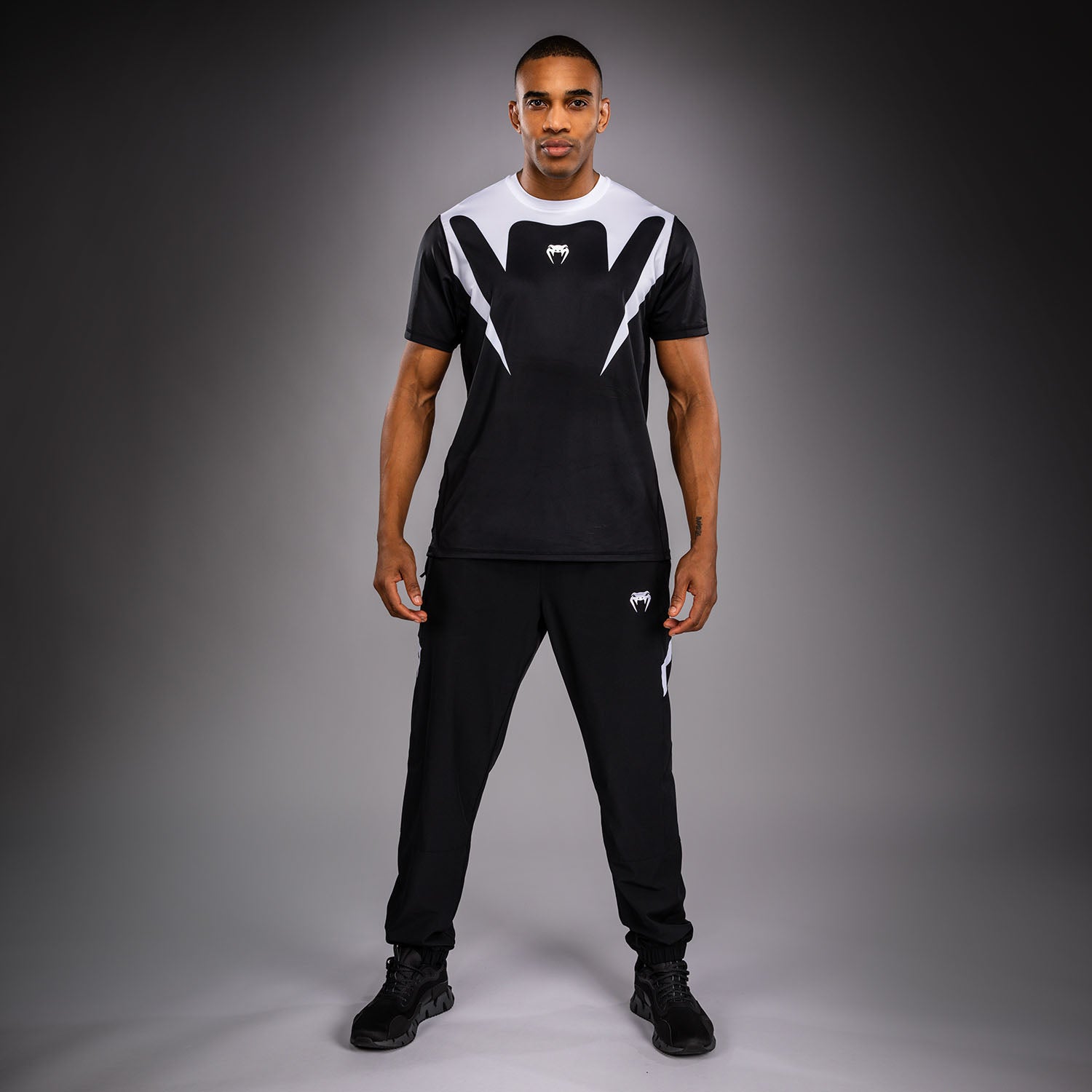 Venum Attack 90 Dry-Tech T-Shirt - White/Black - Venum - Venum