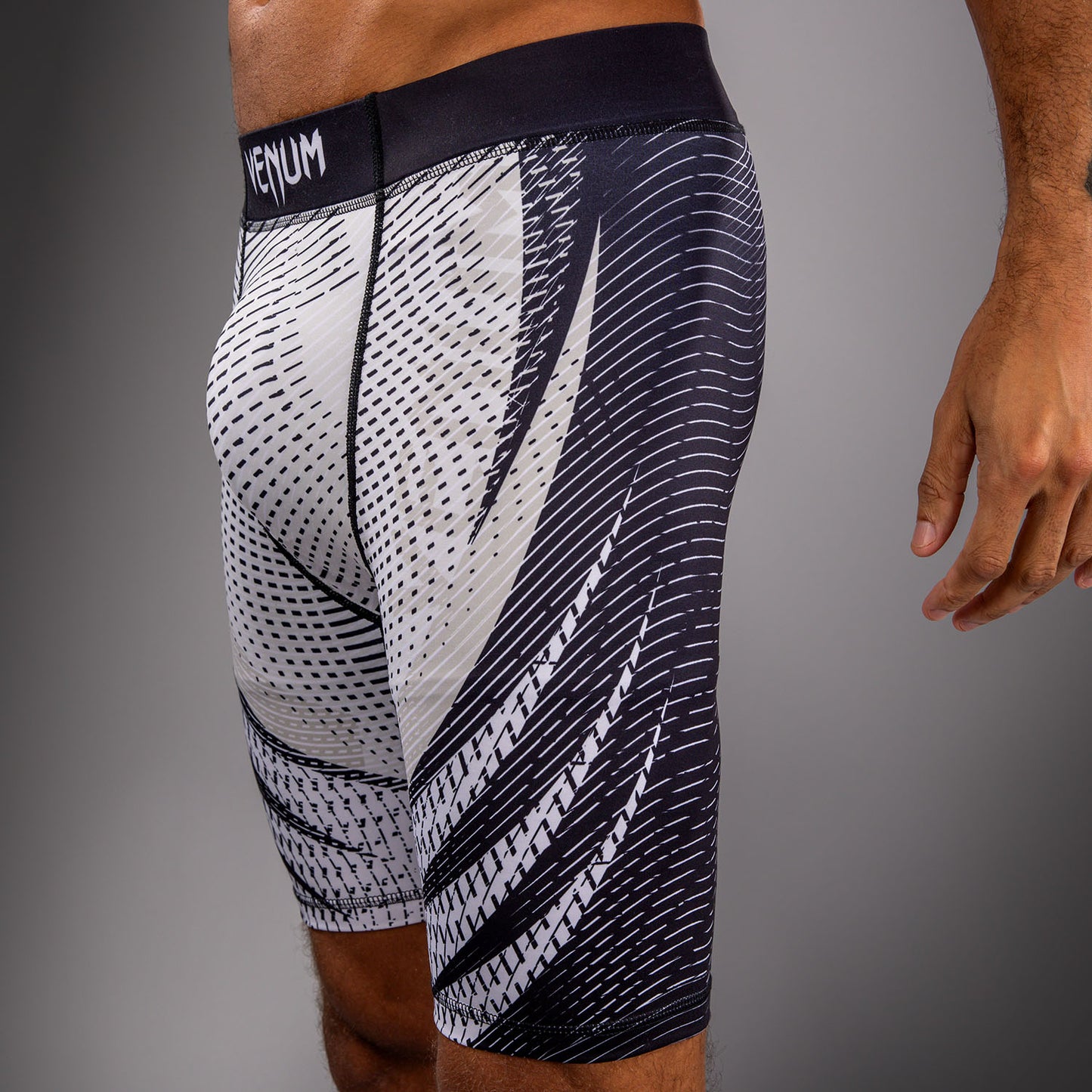 Venum Galactic 3.0 Vale Tudo Shorts - Off-White/Black  product-type_Compression shorts Venum