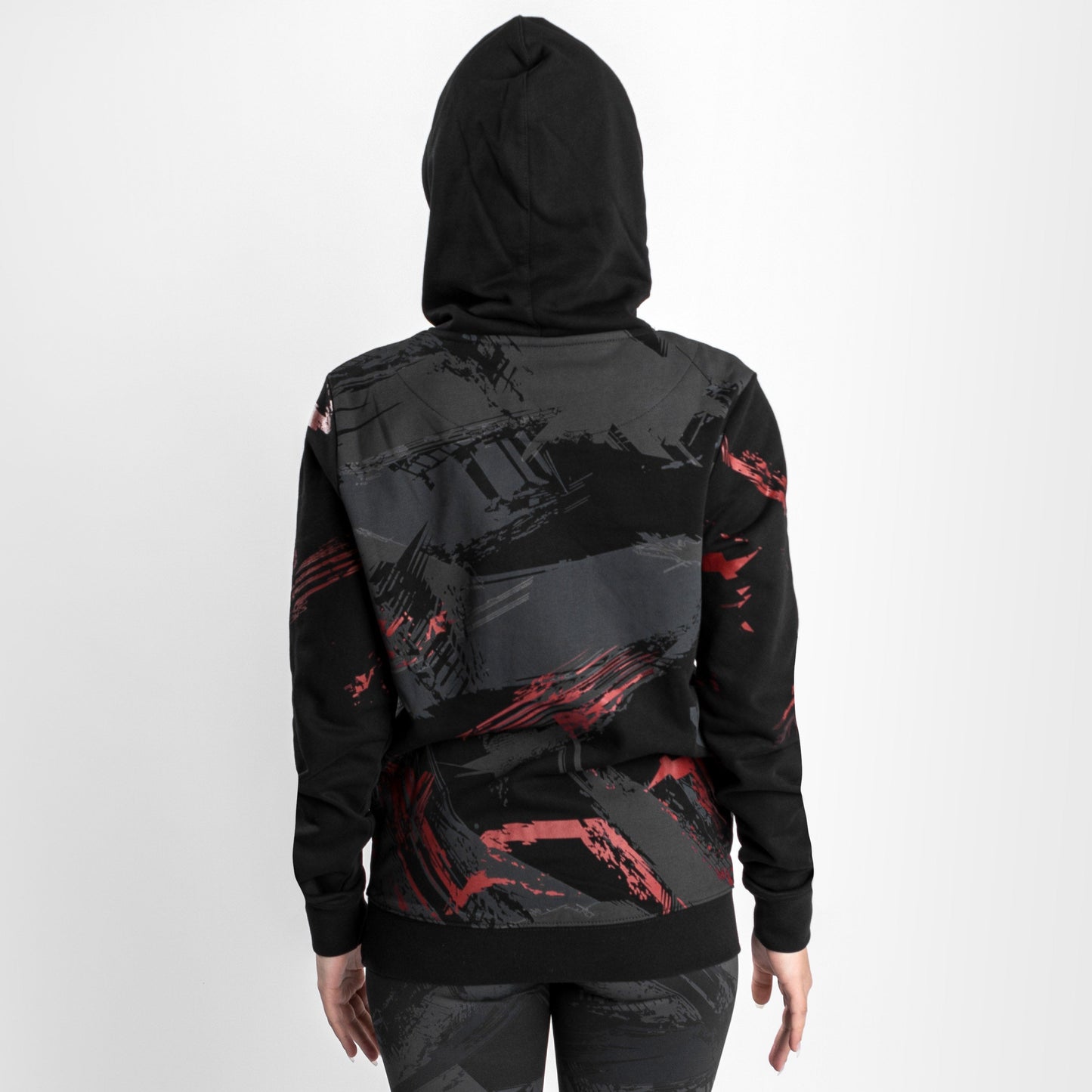 UFC Venum Authentic Fight Week 2.0 Women’s Pullover Hoodie - Black/Red