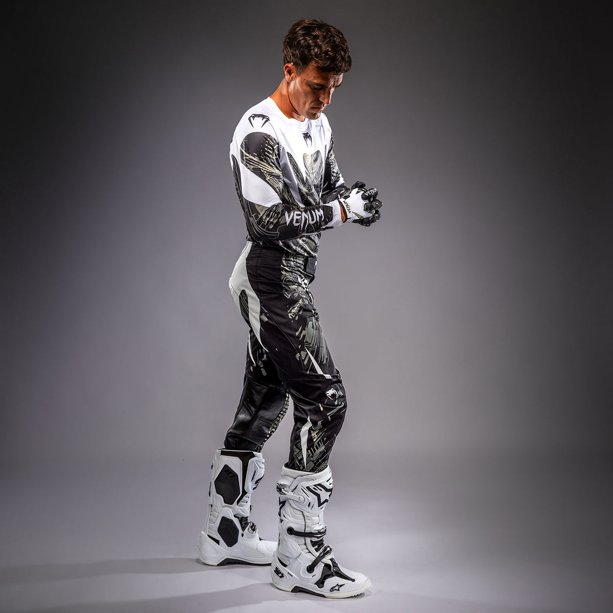 Venum MX Elite Jersey - Black/Sand