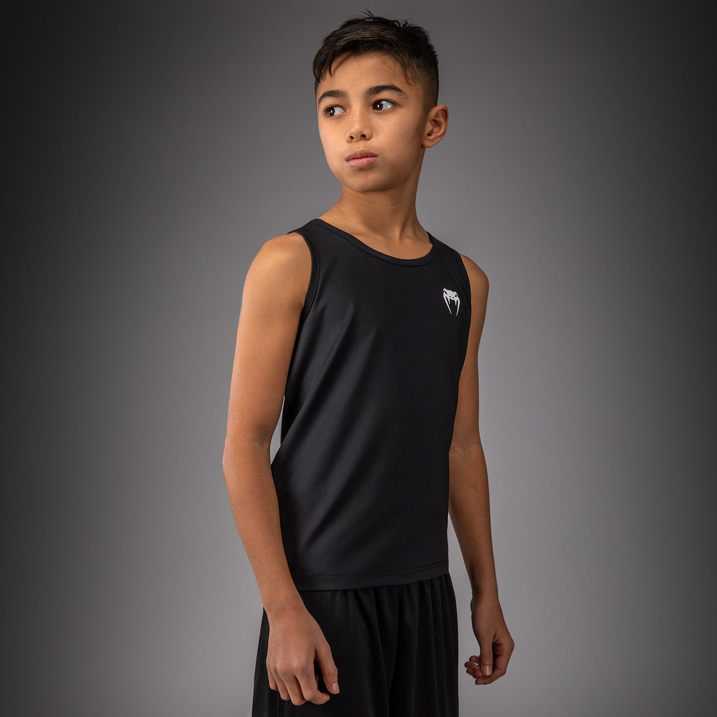 Venum Contender Youth Tank Top - Black/White