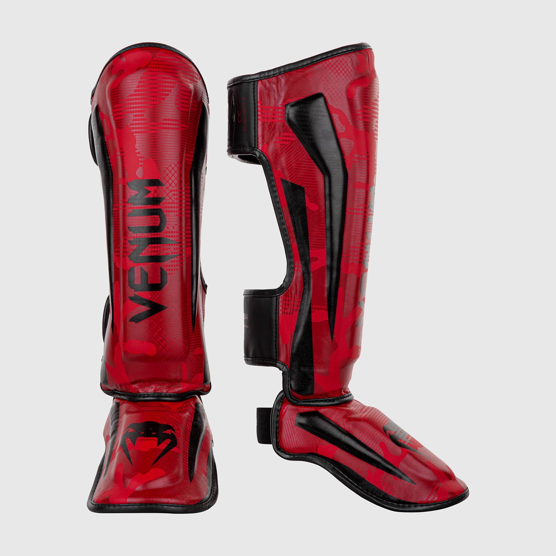 VENUM Elite Shin Guards シンガード レッドカモ Lサイズ Venum Elite Shin Guard - Red Camo - Venum