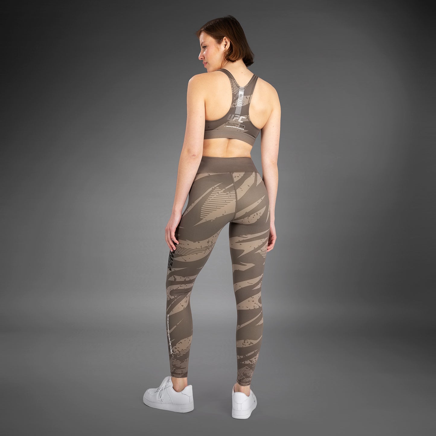 UFC Adrenaline by Venum Fight Week Women’s Performance Tight - Desert Camo