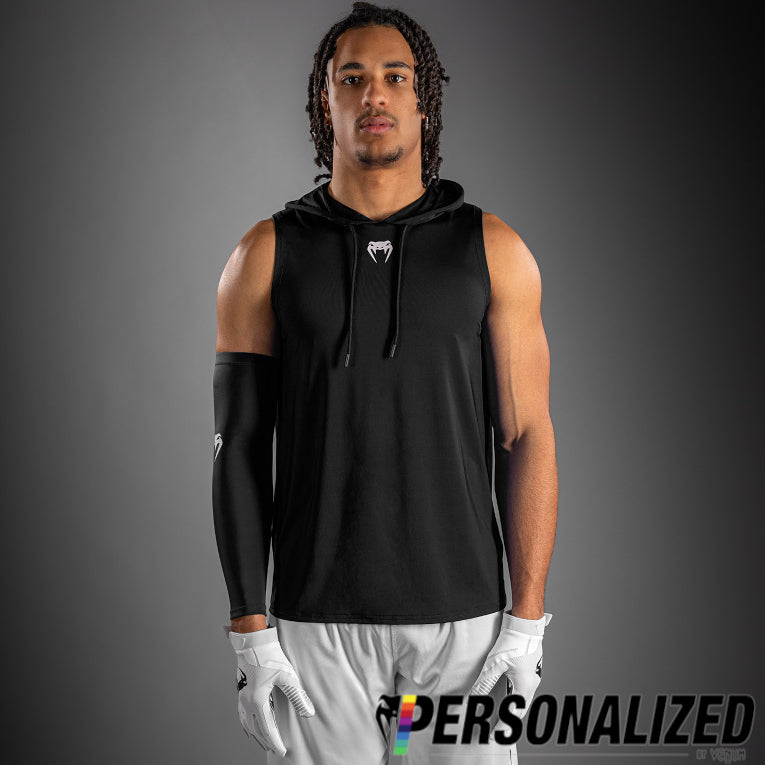 Venum Elite Personalized Sleeveless Dry-Tech Hoodie - Black  product-type_Sweatshirts Venum