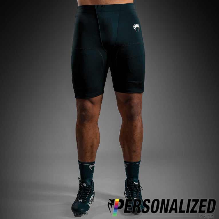 Venum Elite Personalized Football Compression Shorts - Black  product-type_Compression shorts Venum