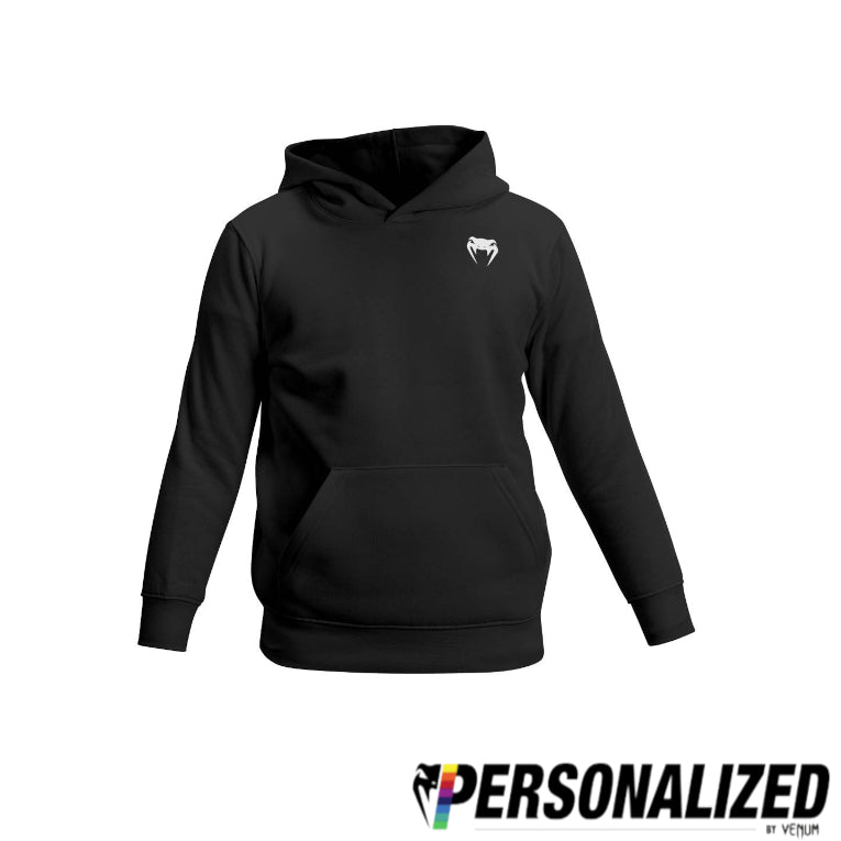 Venum Lineup Youth Personalized Hoodie - Black/White  product-type_Sweatshirts Venum