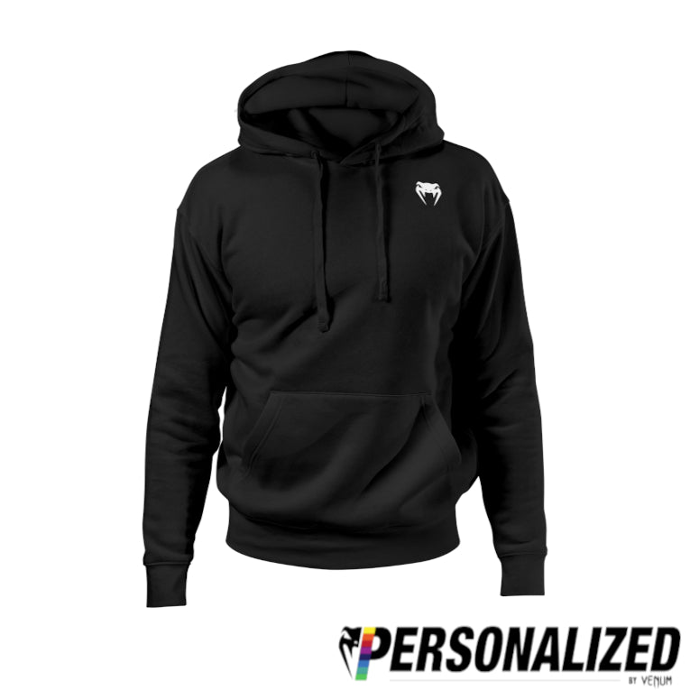 Venum Lineup Personalized Pullover Hoodie Black/White  product-type_Sweatshirts Venum