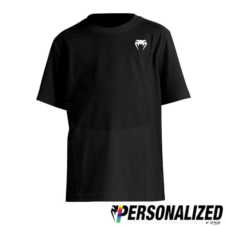 Venum Lineup Youth Personalized Short Sleeve T-Shirt - Black/White  product-type_T-Shirts Venum