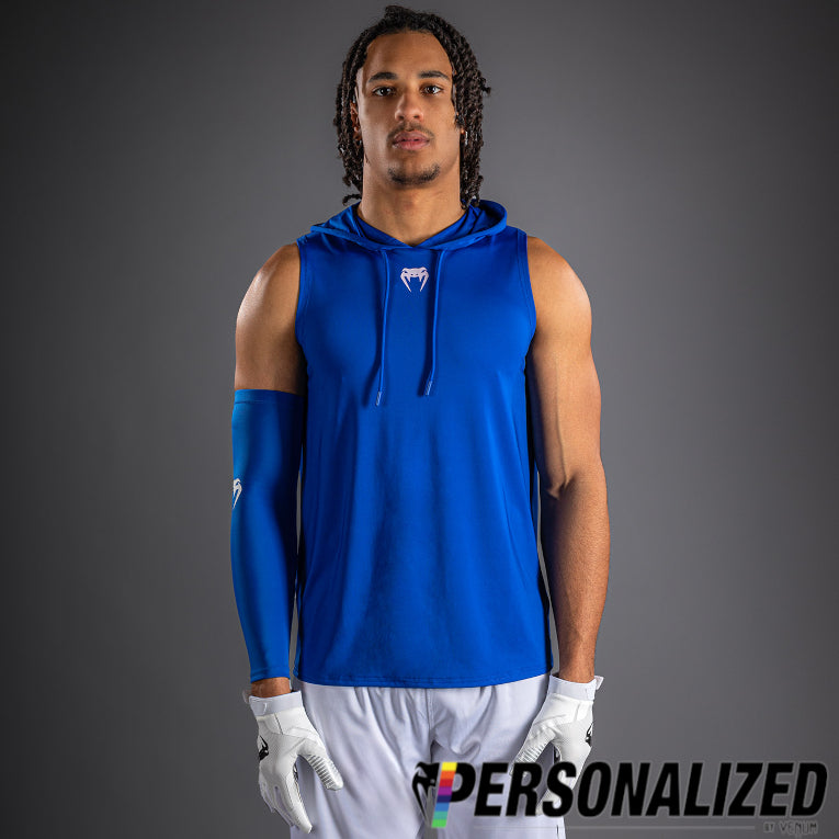 Venum Elite Personalized Sleeveless Dry-Tech Hoodie - Royal Blue  product-type_Sweatshirts Venum