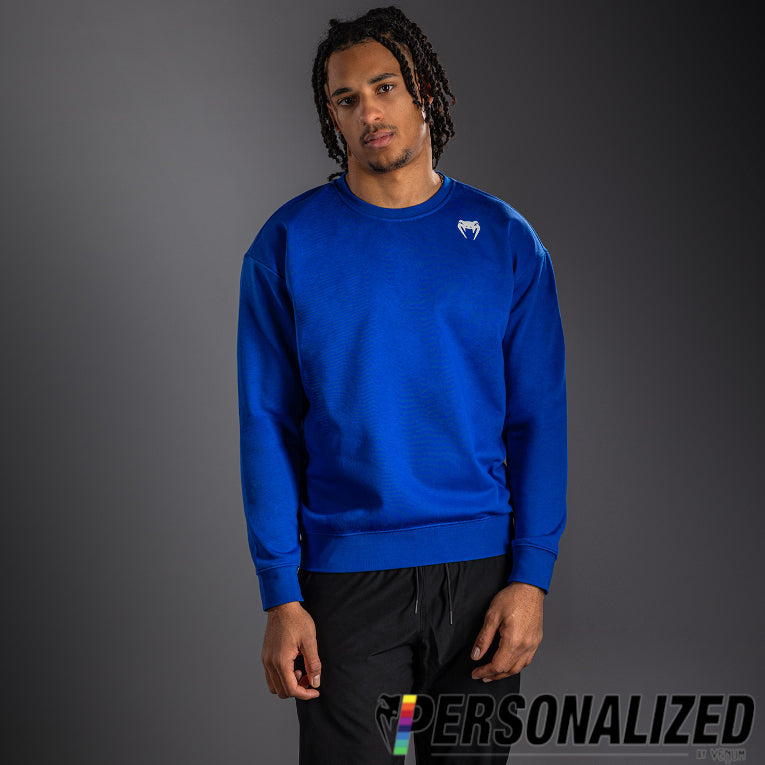Venum Lineup Personalized Fleece Crew Royal - Blue/White  product-type_Sweatshirts Venum