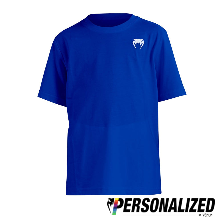 Venum Lineup Personalized Short Sleeve T-Shirt  Royal Blue/White