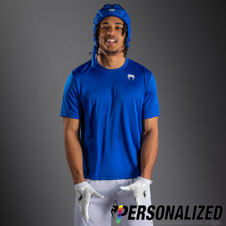 Venum Lineup Personalized Performance Short Sleeve T-Shirt Royal - Blue/White  product-type_Dry Tech T-Shirts Venum