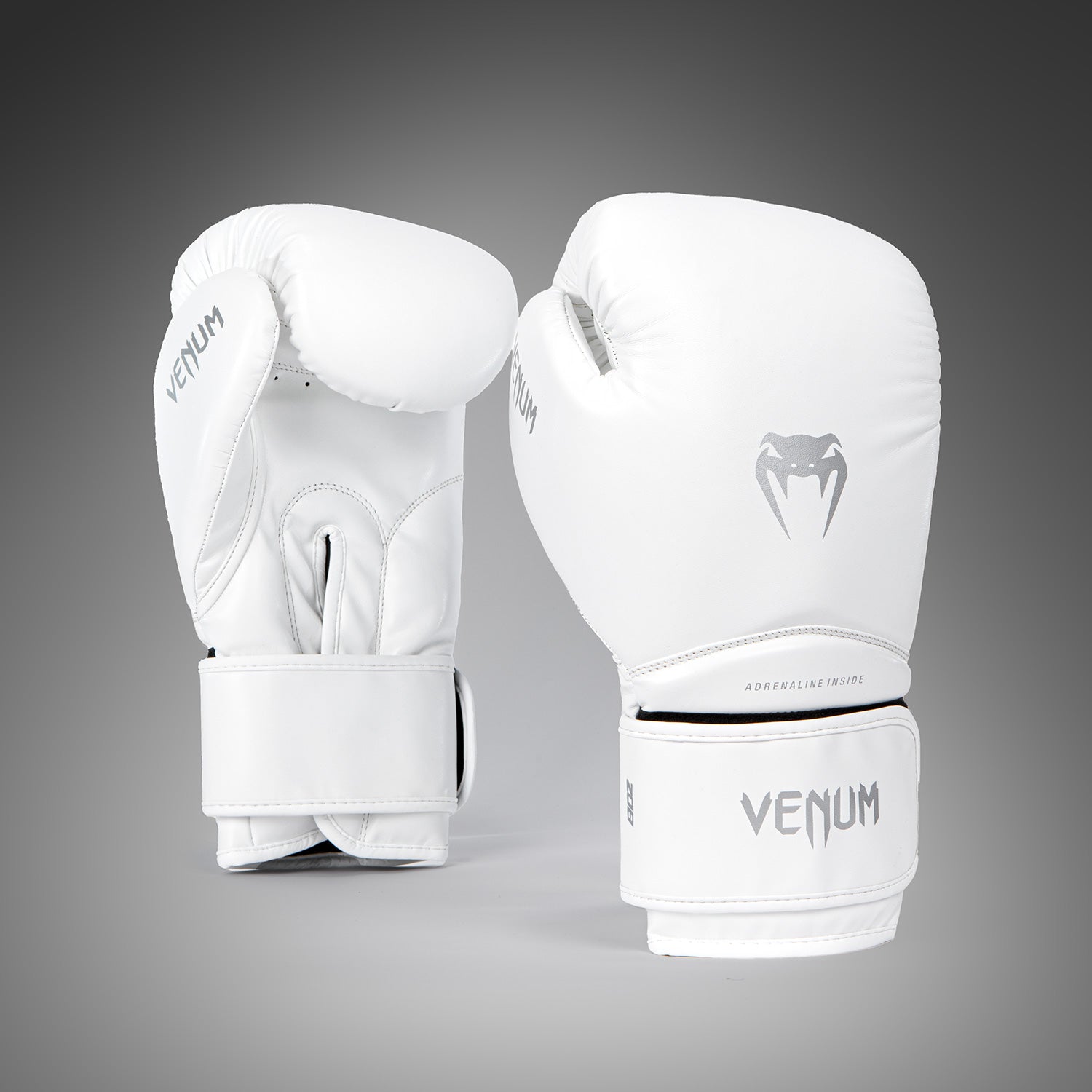 Venum Contender Kids Boxing Gloves White/Silver Venum