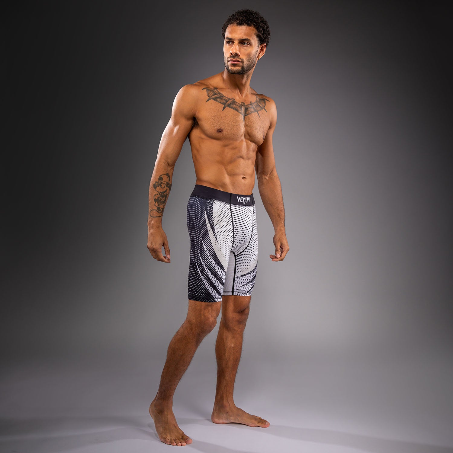 Venum Galactic 3.0 Vale Tudo Shorts - Off-White/Black  product-type_Compression shorts Venum
