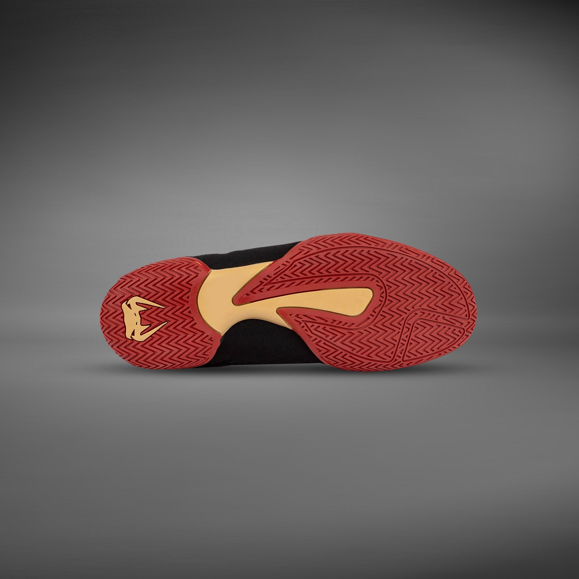 Venum Contender Boxing Shoes - Black/Gold/Red - Venum