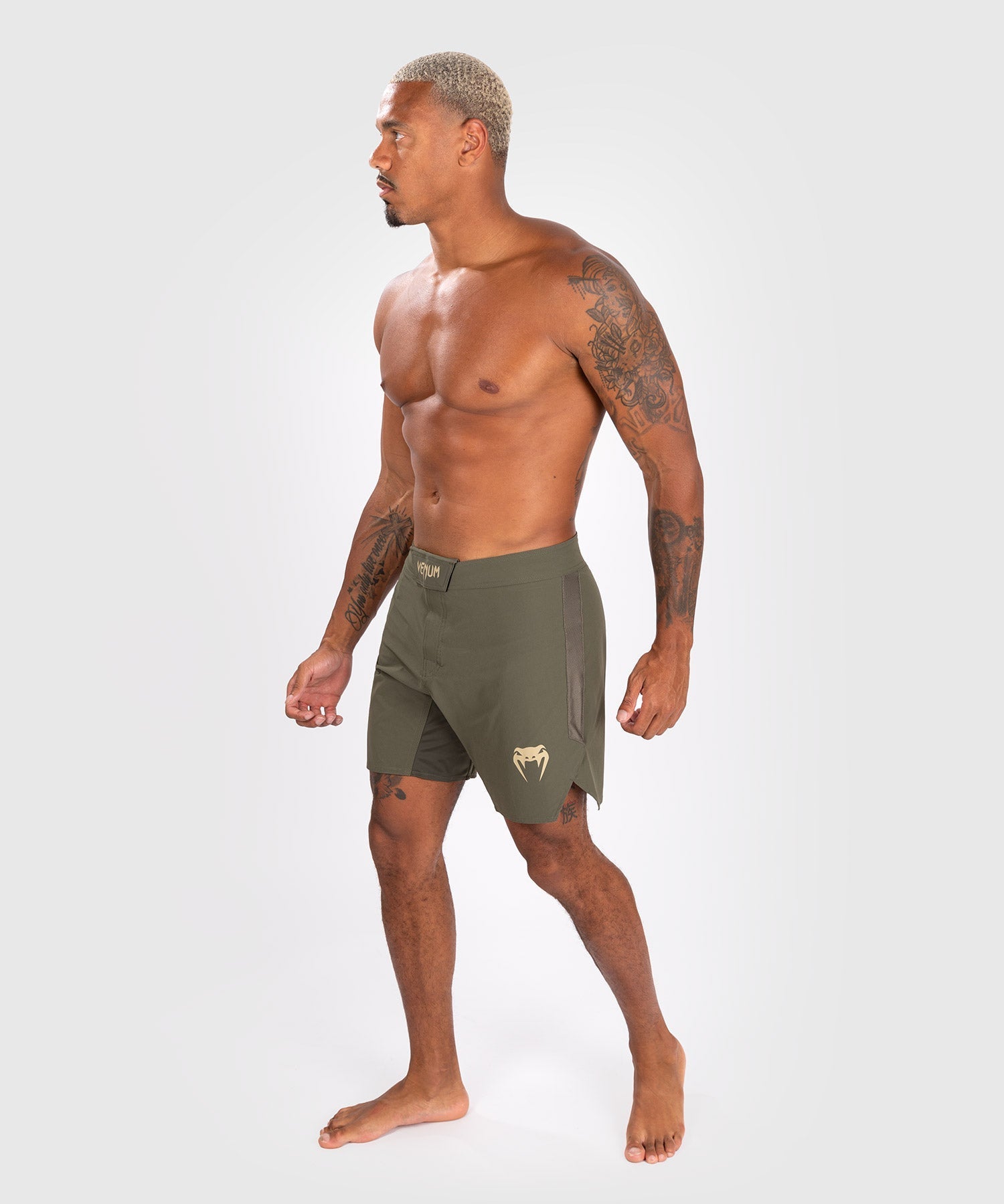 Short de combat pour homme Venum Contender - Kaki - Shorts