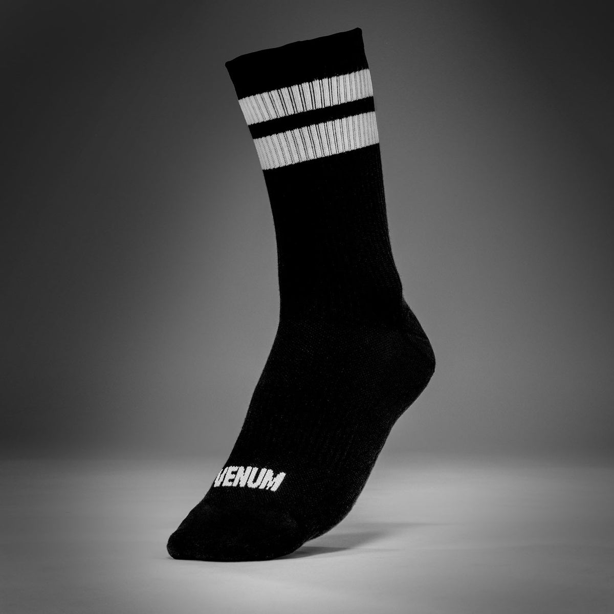 Venum Adrenaline Crew Socks 3-Pack - Black/White  product-type_Socks Venum