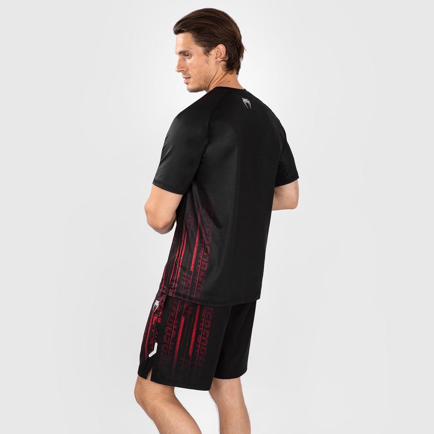 UFC Venum Performance Institute 2.0 Men’s Dry-Tech Shirt - Black/Red
