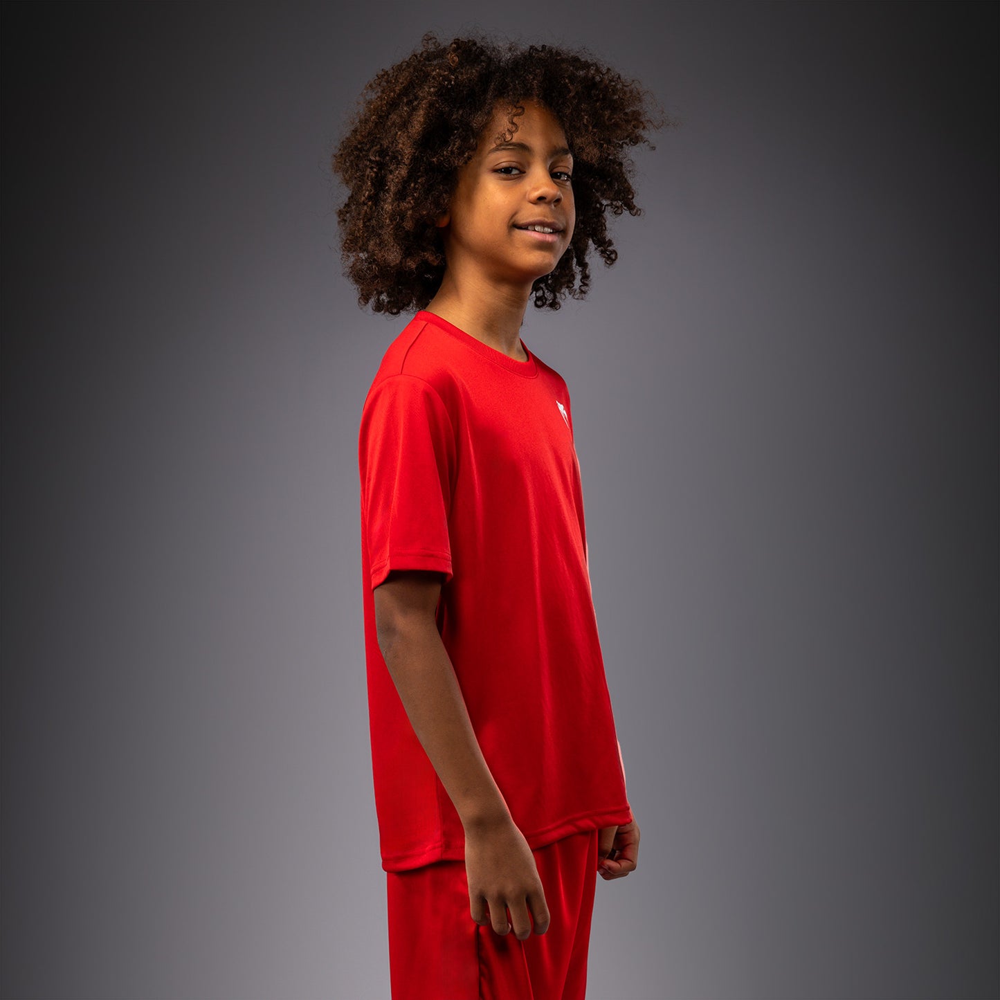 Venum Lineup Youth Performance Short Sleeve T-Shirt Red/White