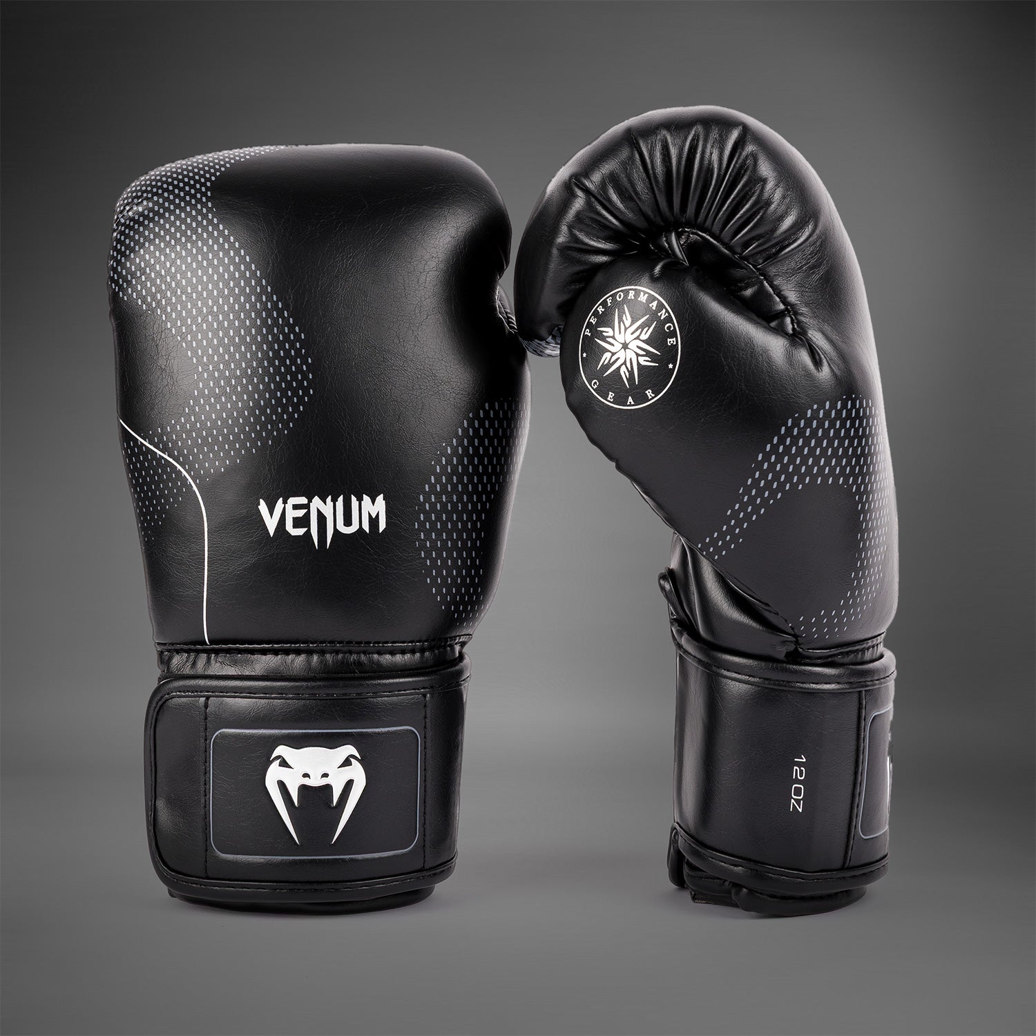 Venum Nexus Boxing Gloves - Black/Silver - Venum