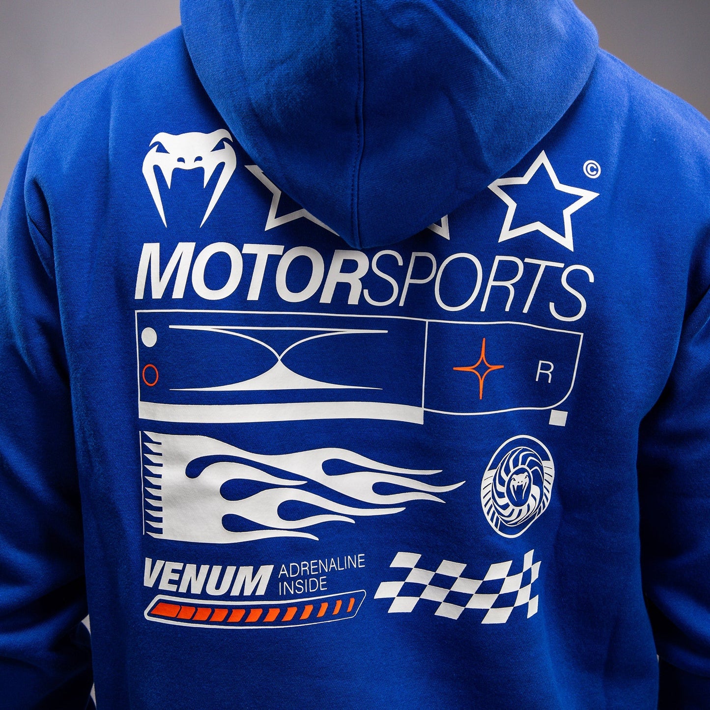Venum Motorsport Hoodie - Royal Blue