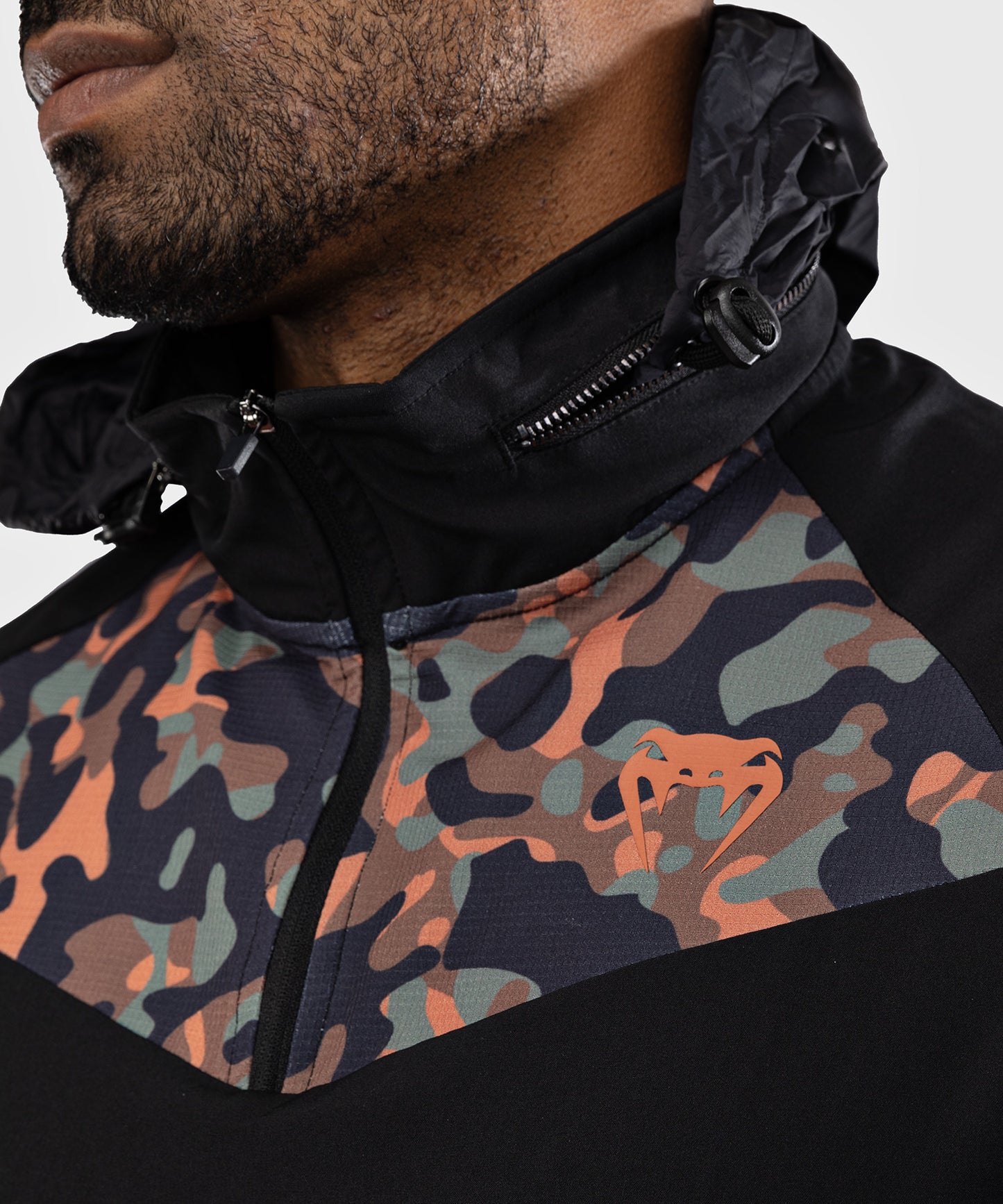 Venum Jungle Ops Track Jackets - Black/Khaki Camo