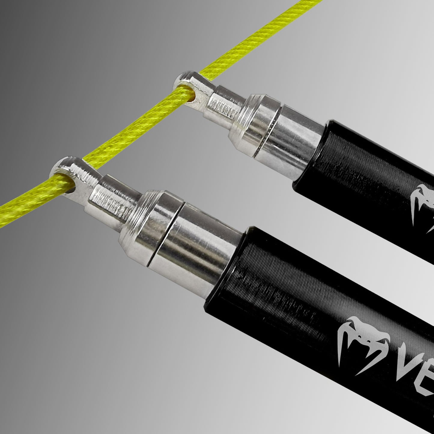 Venum Thunder Evo Jump Rope - Black/Yellow