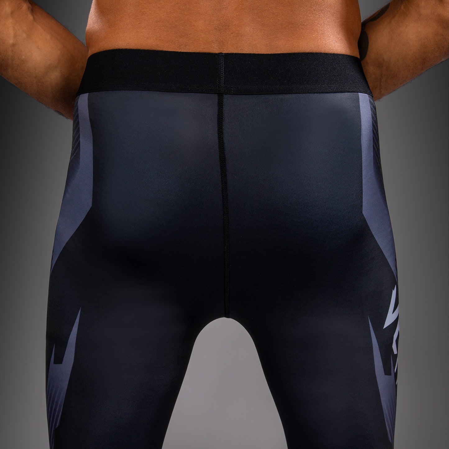 Venum No-Gi 6.0 Spats - Black/Grey  product-type_Compression Pants Venum