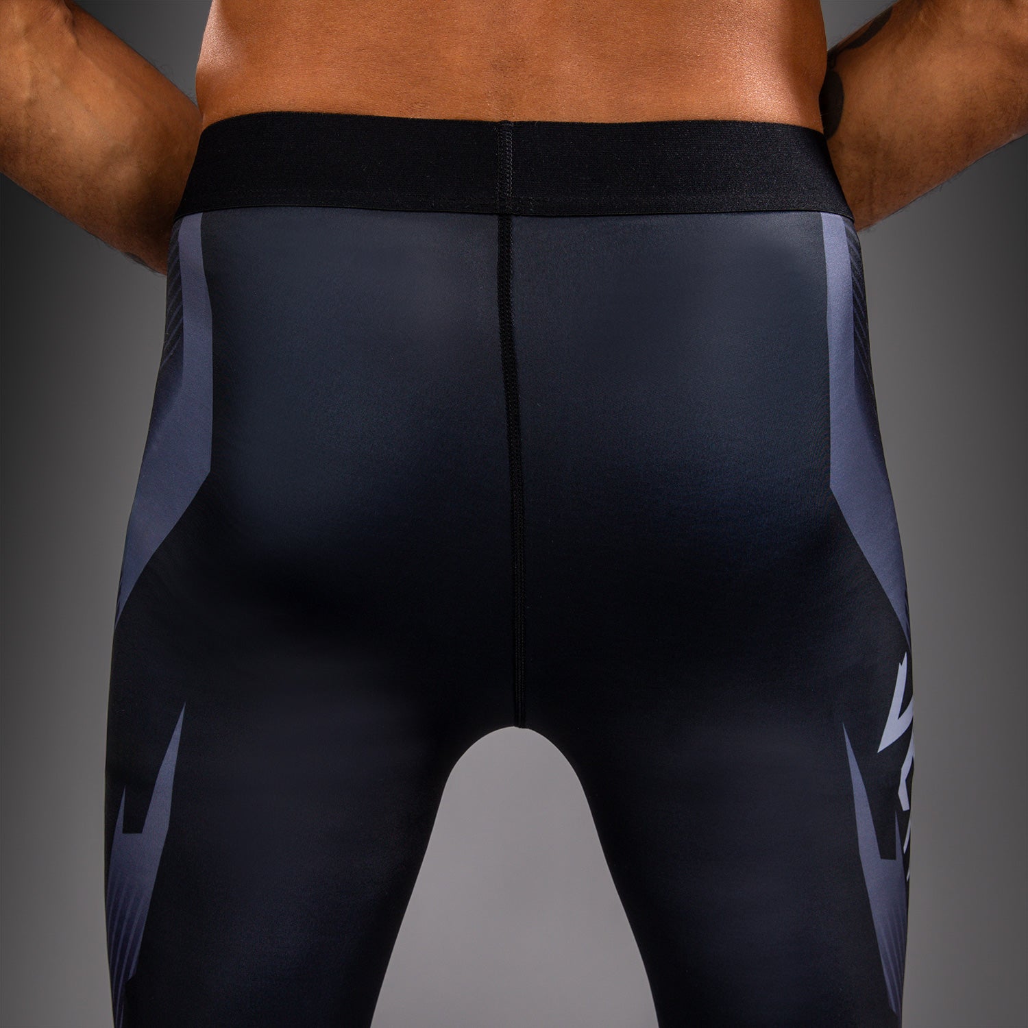 Venum No-Gi 6.0 Spats - Black/Grey  product-type_Compression Pants Venum