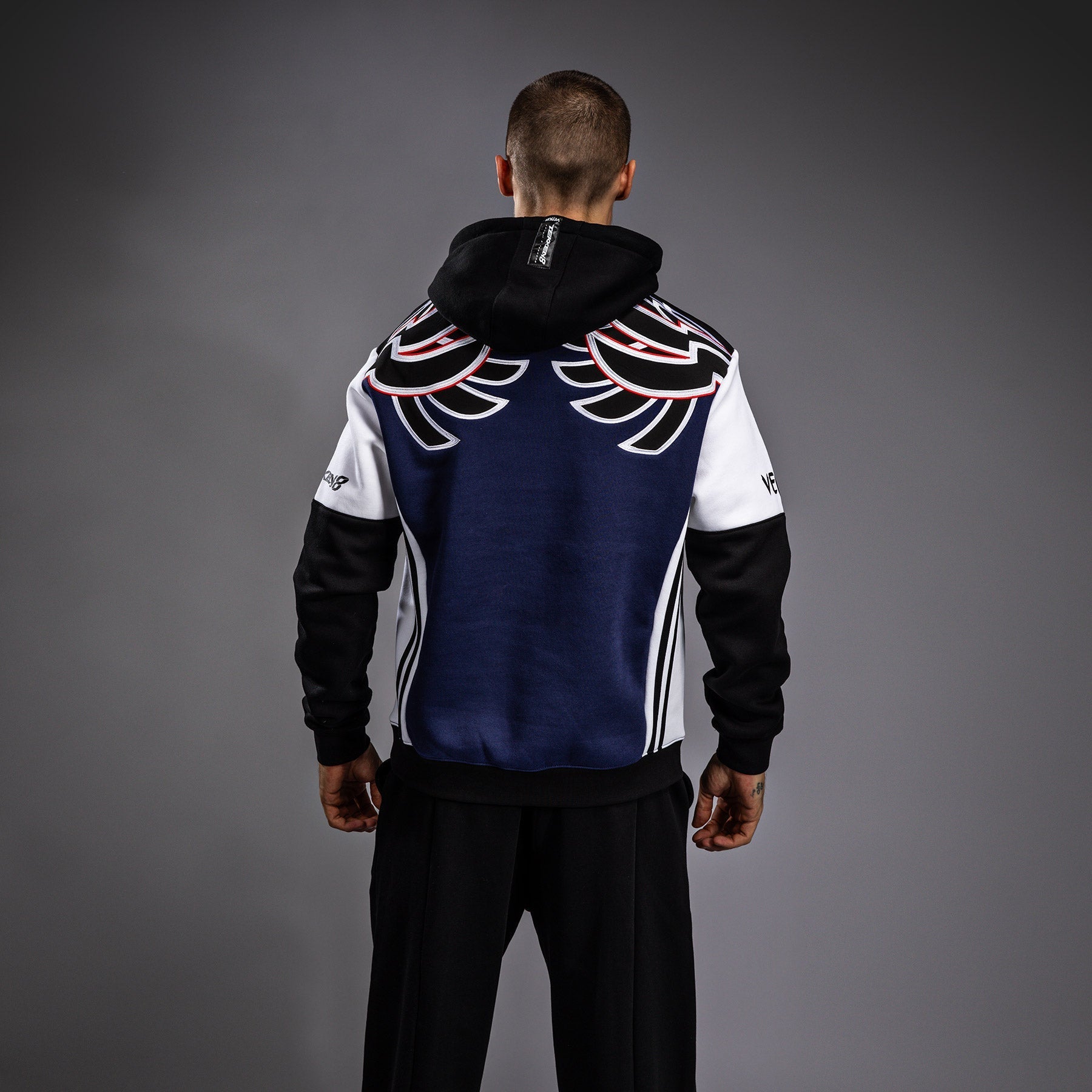 Venum x TEKKEN 8 - Jin Kazama Hoodie - Blue/Black/White - Venum